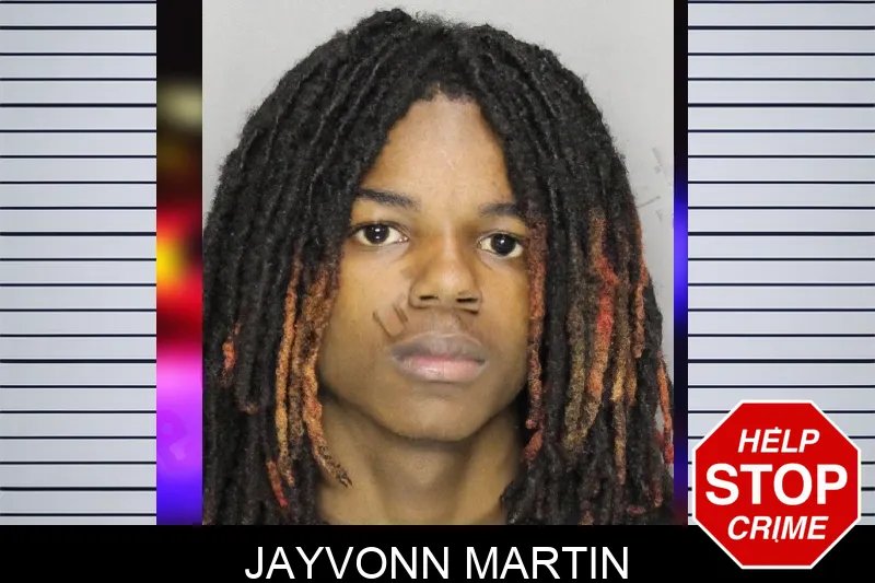 Jayvonn Martin mugshot