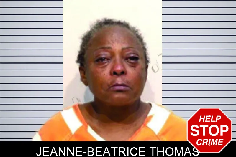 Jeanne-Beatrice Thomas mugshot