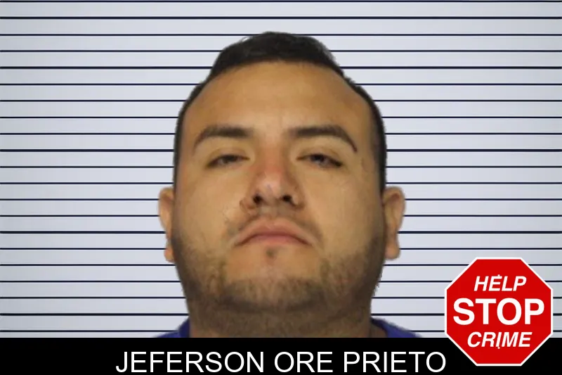 Jeferson Ore Prieto mugshot