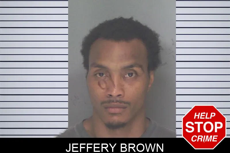 Jeffery Brown mugshot