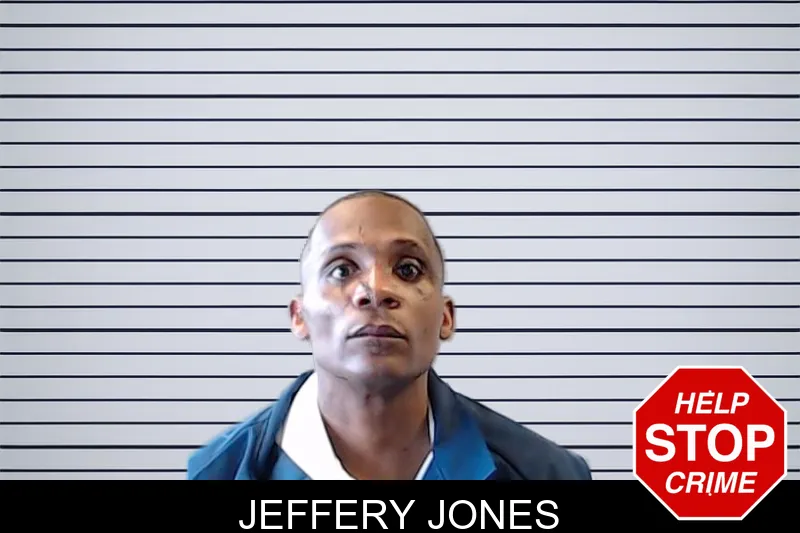 Jeffery Jones mugshot
