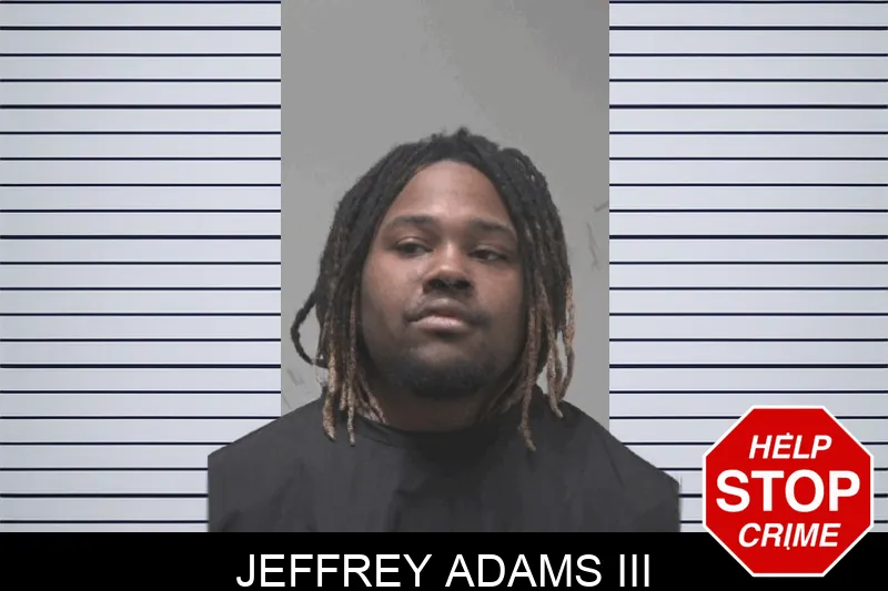 Jeffrey Adams III mugshot