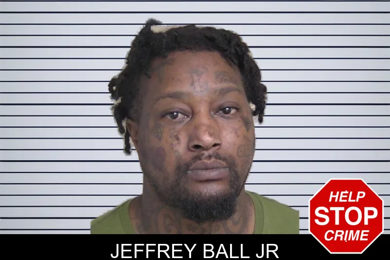 Jeffrey Ball Jr mugshot