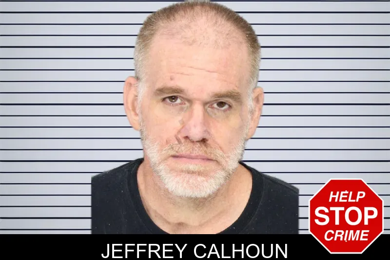 Jeffrey Calhoun mugshot