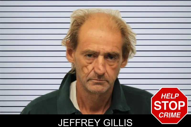 Jeffrey Gillis mugshot
