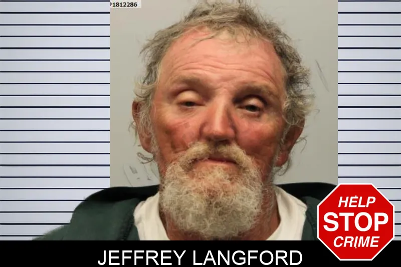 Jeffrey Langford mugshot