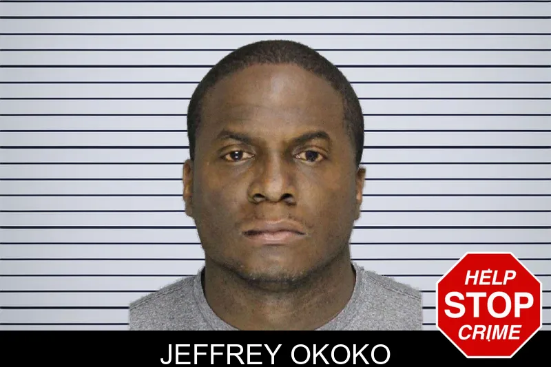 Jeffrey Okoko mugshot