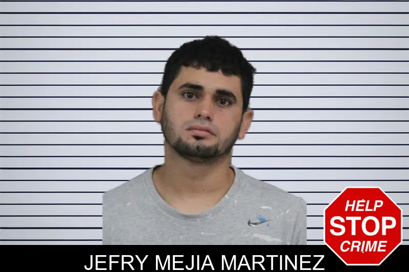 Jefry Mejia Martinez mugshot
