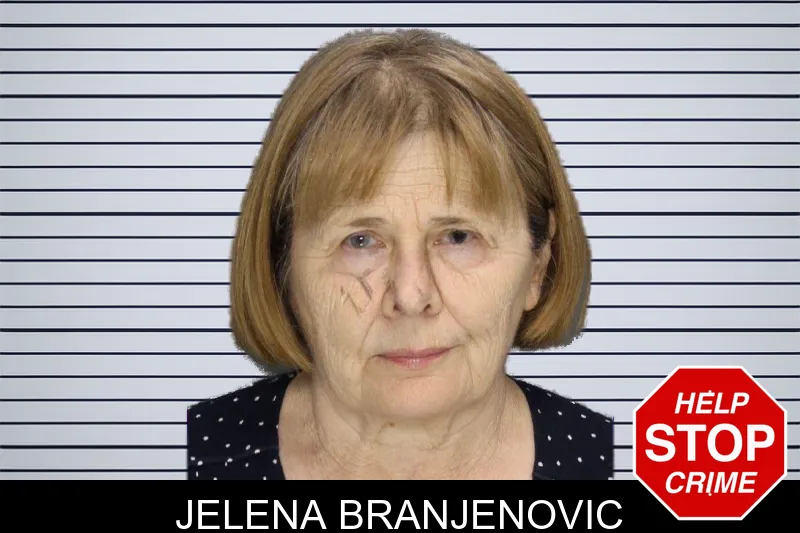 Jelena Branjenovic mugshot
