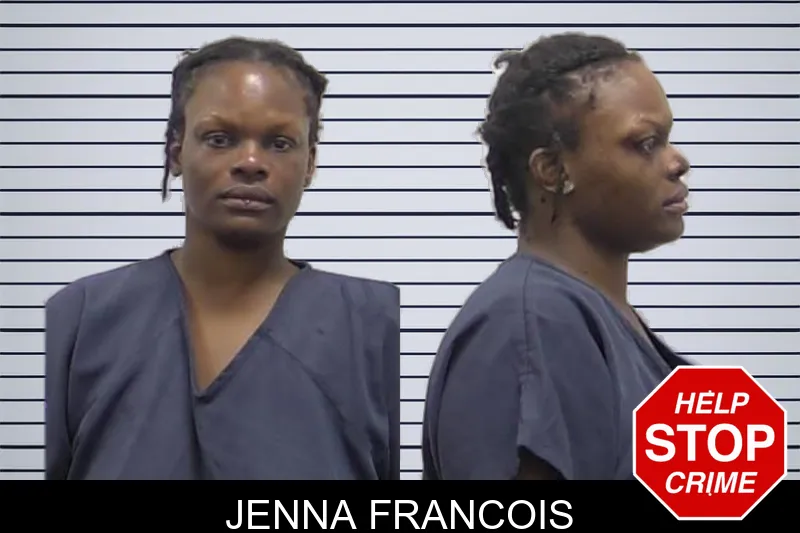 Jenna Francois mugshot