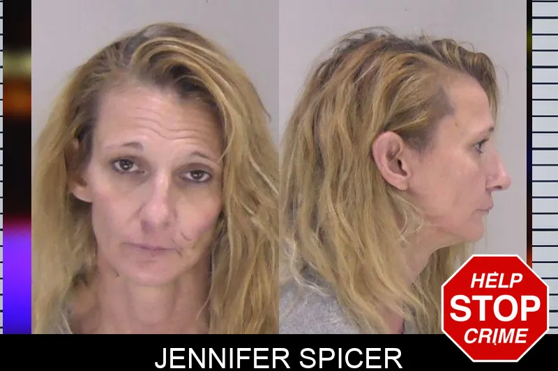 Jennifer Spicer mugshot