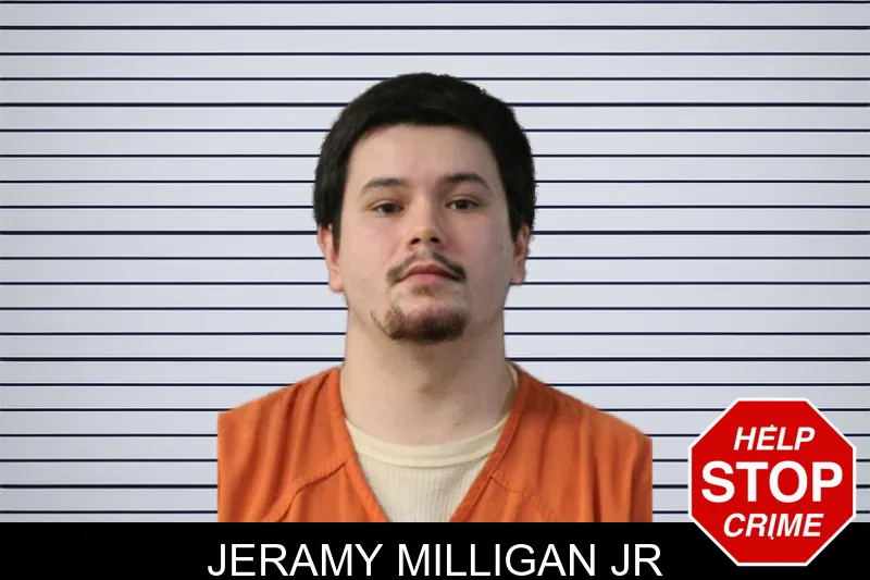 Jeramy Milligan Jr mugshot