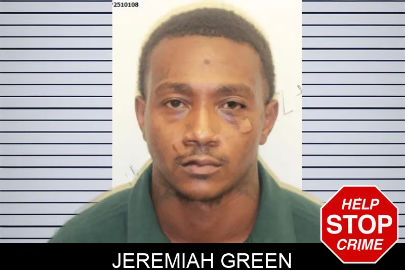 Jeremiah Green mugshot