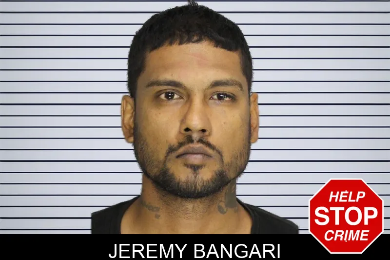 Jeremy Bangari mugshot