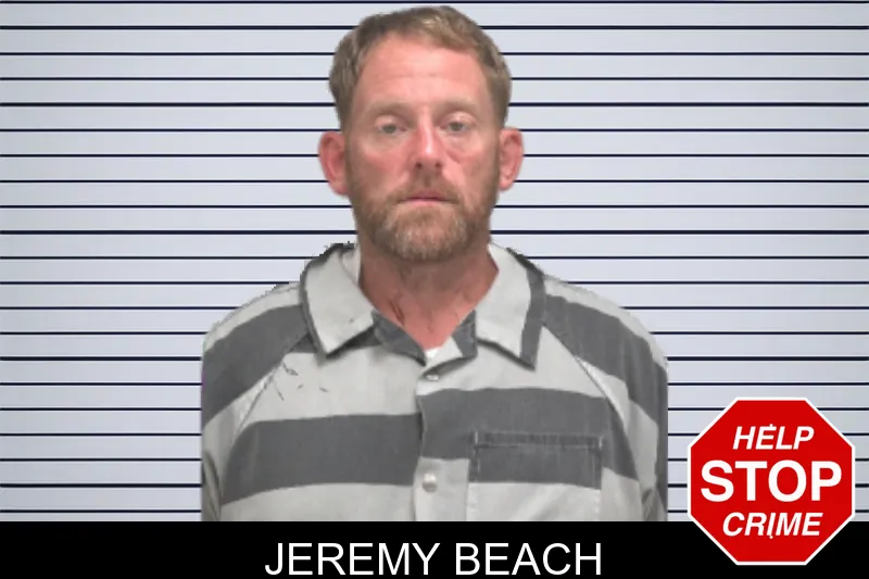 Jeremy Beach mugshot