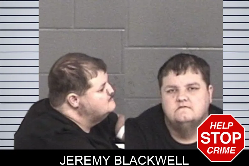 Jeremy Blackwell mugshot
