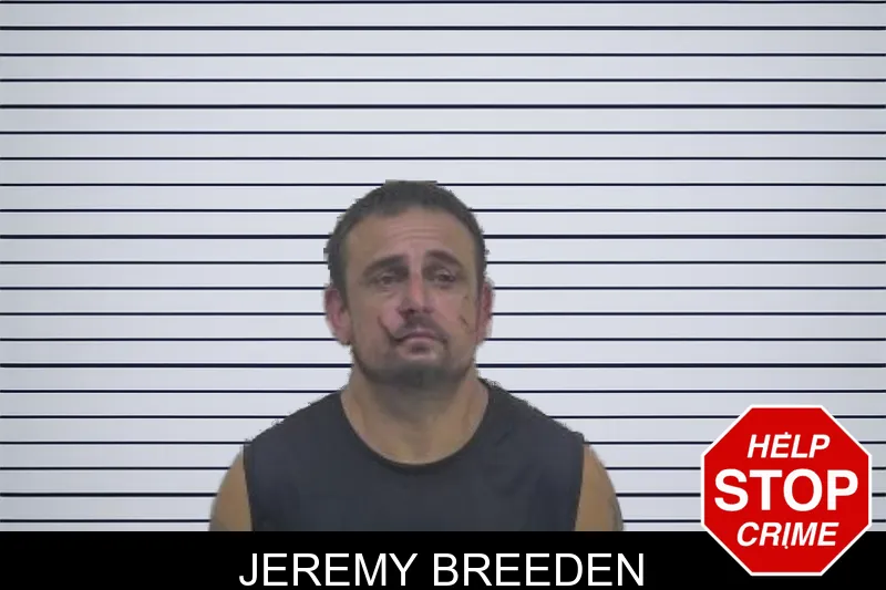 Jeremy Breeden mugshot