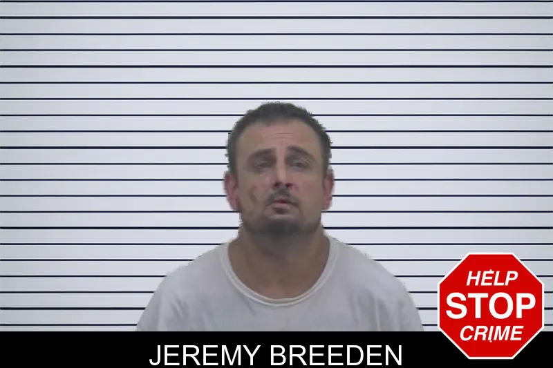 Jeremy Breeden mugshot
