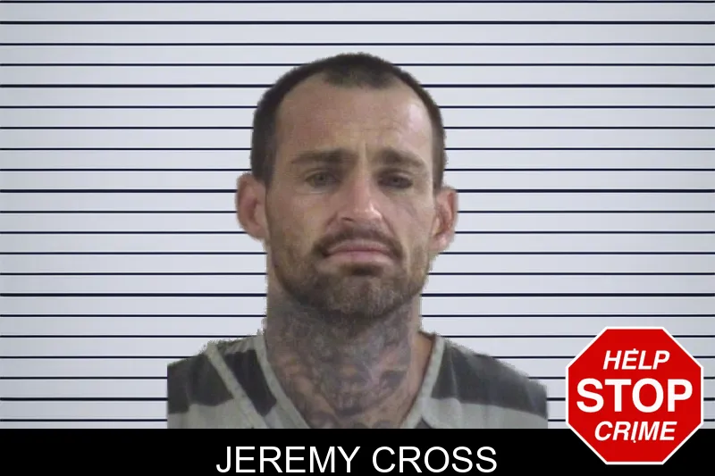 Jeremy Cross mugshot