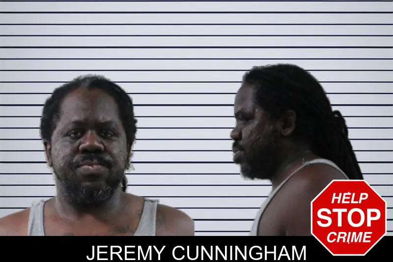 Jeremy Cunningham mugshot