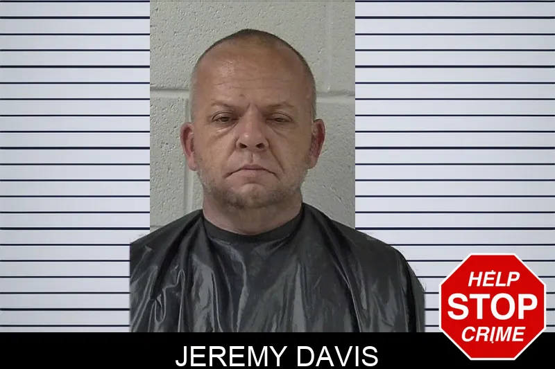 Jeremy Davis mugshot