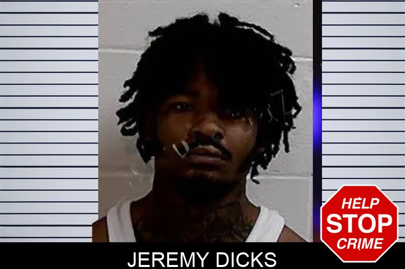 Jeremy Dicks mugshot