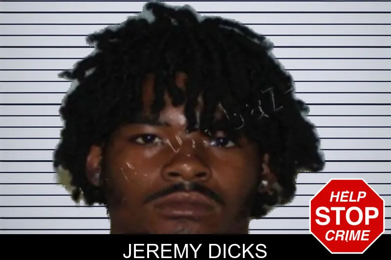 Jeremy Dicks mugshot