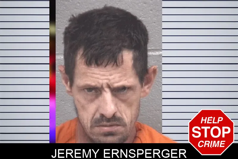 Jeremy Ernsperger mugshot