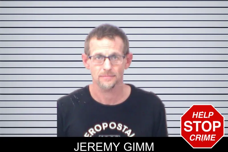 Jeremy Gimm mugshot