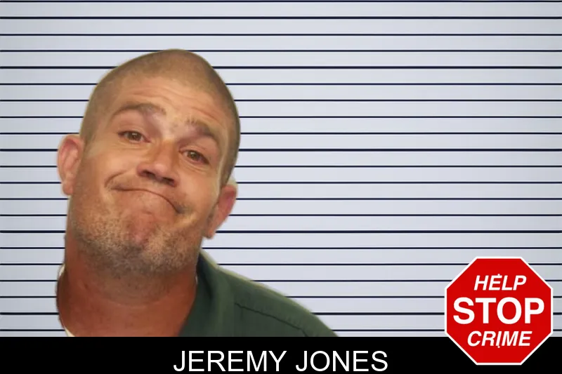 Jeremy Jones mugshot