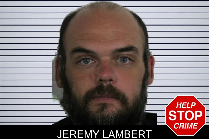 Jeremy Lambert mugshot