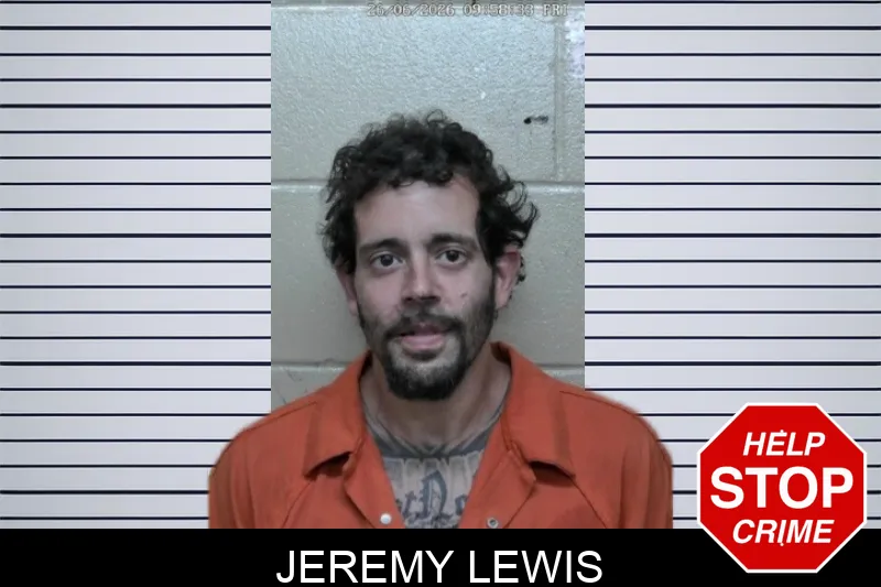 Jeremy Lewis mugshot
