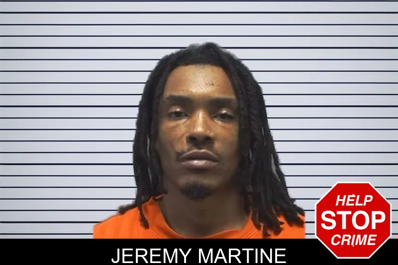 Jeremy Martine mugshot