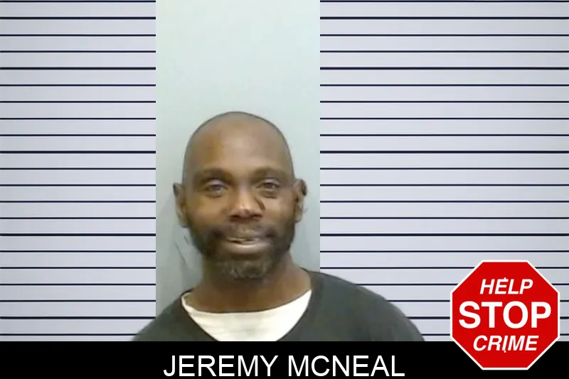 Jeremy McNeal mugshot