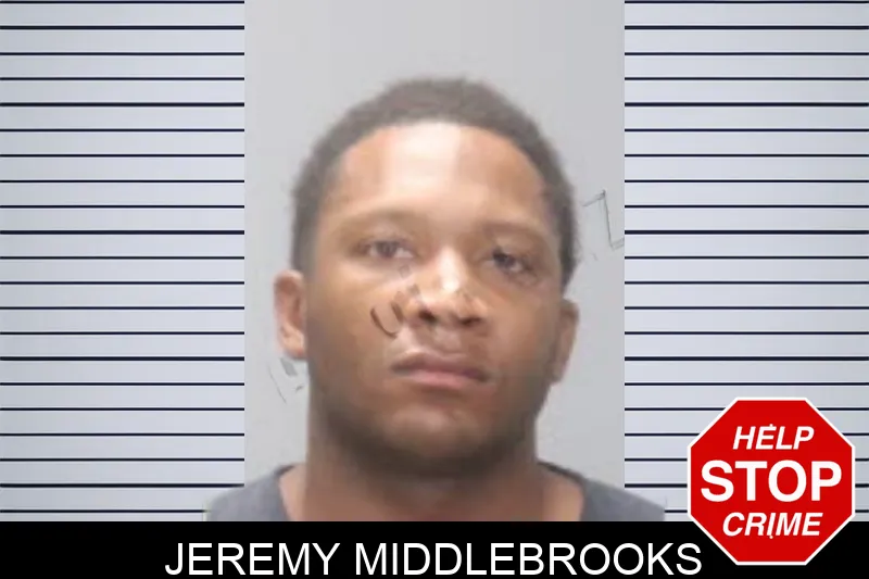 Jeremy Middlebrooks mugshot