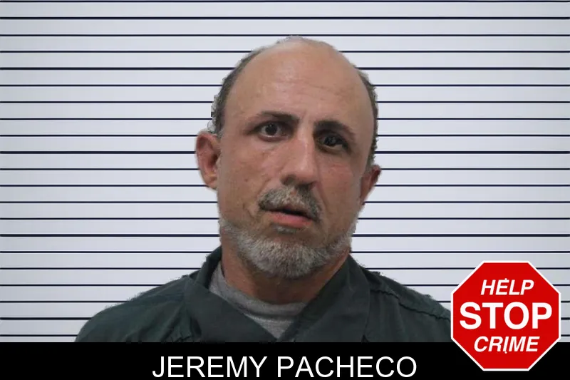 Jeremy Pacheco mugshot