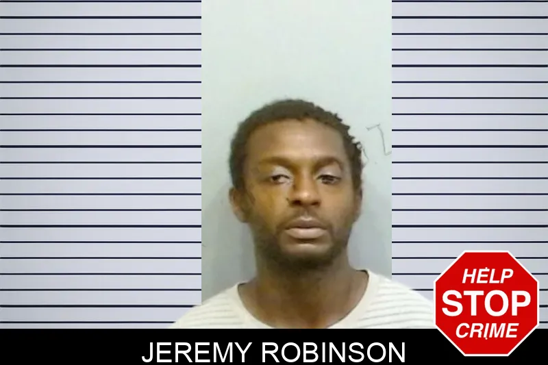Jeremy Robinson mugshot