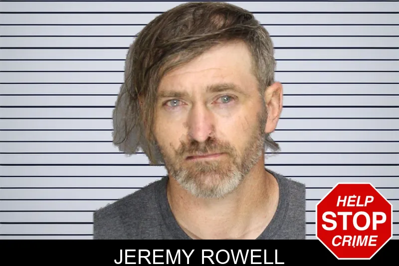 Jeremy Rowell mugshot