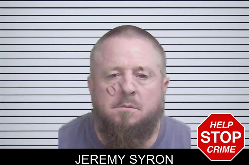 Jeremy Syron mugshot