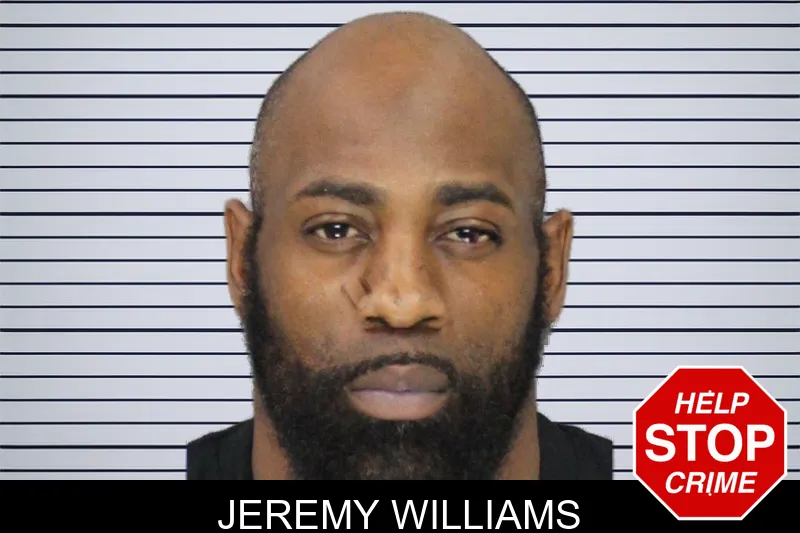 Jeremy Williams mugshot