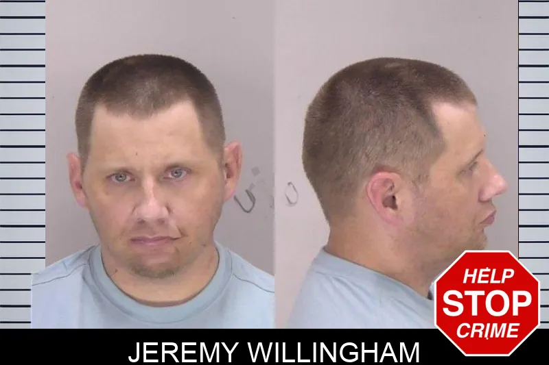 Jeremy Willingham mugshot