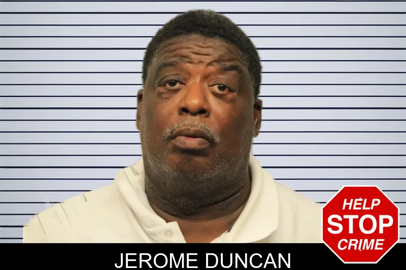 Jerome Duncan mugshot