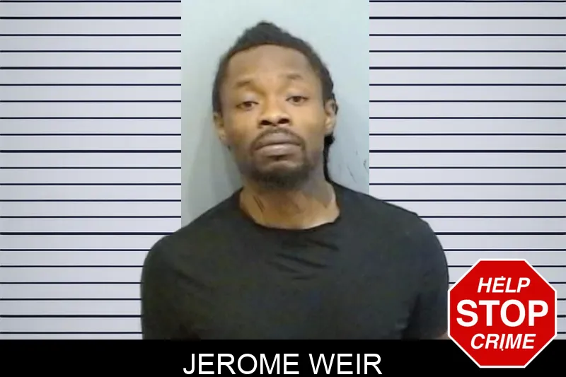 Jerome Weir mugshot
