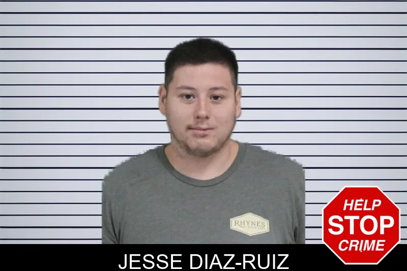 Jesse Diaz-Ruiz mugshot