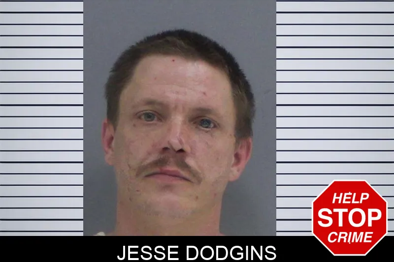 Jesse Dodgins mugshot