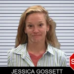 Jessica Gossett mugshot