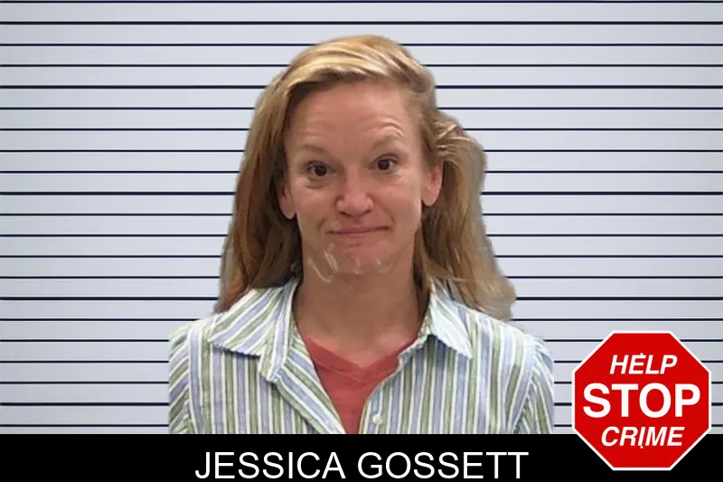 Jessica Gossett mugshot