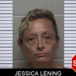 Jessica Lening mugshot
