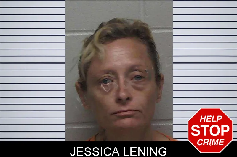 Jessica Lening mugshot