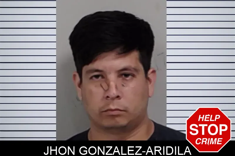 Jhon Gonzalez-Aridila mugshot
